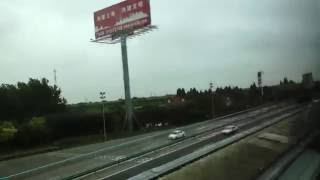 Maglev at 431km/h - Shanghai→Pudong airport, 30km in 7:20