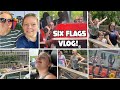 Six Flags St. Louis Vlog 7/29/21 |  Six Flags St. Louis  2021 | Fun Day At Six Flags St. Louis!🎢😄