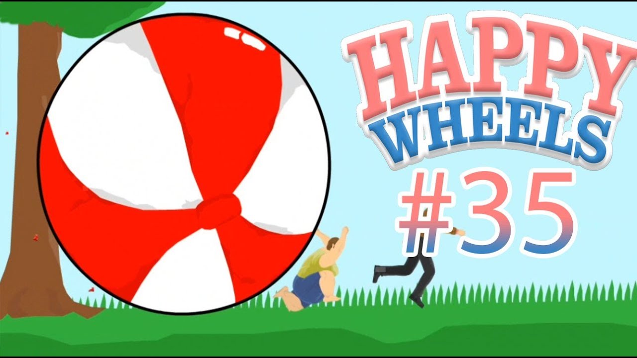 Happy Wheels z Disem! #35 - Straszna piłka i wasze levele!