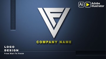 Logo Design Process (From Start To Finish) In Adobe Illustrator Tutorials |With Zakki Graphics|