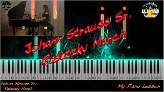 Radetzky March (Piano Tutorial) - Johann Strauss Sr.