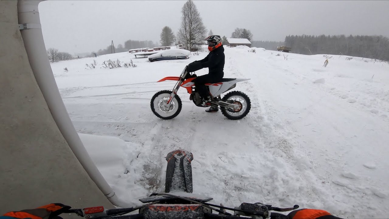 Deep snow - 125sx & 450sx-f
