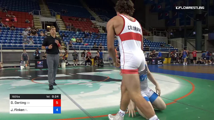 182 Lbs Cons 64 2 Dillon Derting Colorado Vs Jake ...