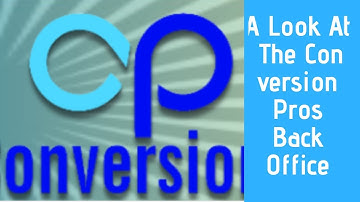 The Converion Pros Back Office