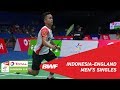 G1 | MS | Anthony GINTING (IND) vs  Toby PENTY (ENG) | BWF 2019