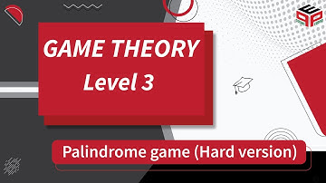 Palindrome game(Hard version) || Codeforces