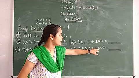 Class-4 Mathematics Chapter-2 Recap Excersice  By Bharti Singh