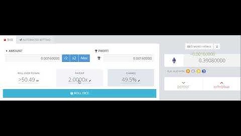 Bitsler ethereum gambling strategy part 1 (works with any balance!)