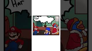Mario and Sonic watch the Olympics