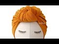 Turban Hat Tutorial - How to Make A Knot Turban Hat