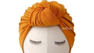 Turban Hat Tutorial  How to Make A Knot Turban Hat