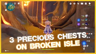 Broken Isle 3 Precious Chests Puzzle | Golden Apple Archipelago Day 3 | Genshin Impact 2.8