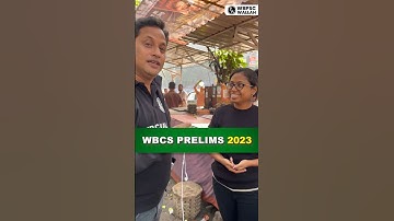 WBCS Prelims 2023 | 16th December, 2023 সরাসরি Exam Centre থেকে #PW #WBPSCWallah #Shorts