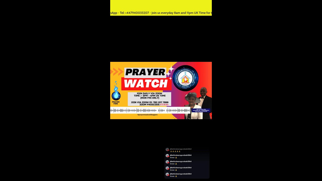 3pm Prayer Watch || Everyday Mon - Frid || Thu 2nd Apr 2026 || 📱 - YouTube