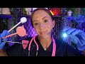 ASMR Detailed Cranial Nerve Exam (eye exam, face exam, ear cleaning)