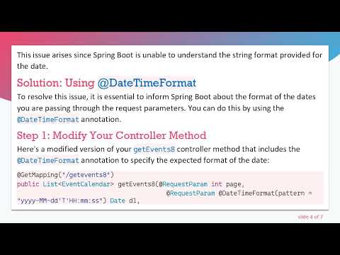 How to Pass Timestamp and Date in Request Parameters in Spring Boot Using Postman