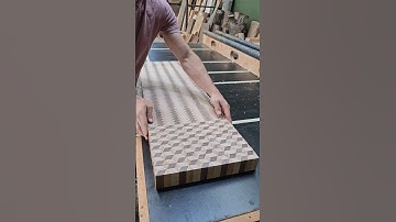 Geometric cube end grain cutting boards #shortsvideo #shortvideo #shorts #short #woodwork