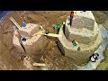 Lego Adventurers - Destroyed Piramids. Dam Breach Film