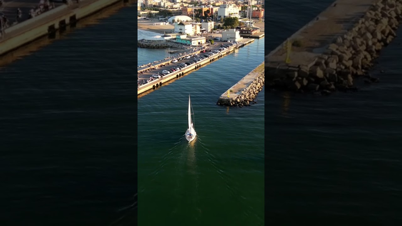 Porto di Pesaro - dr drone #shorts #drone #dronepilot