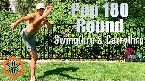 How to Pop 180 Round Swingthru and Carrythru | Tricking Tutorial