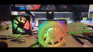 DIY Sim Racing Wind Simulator + RPM Reactive ARGB!