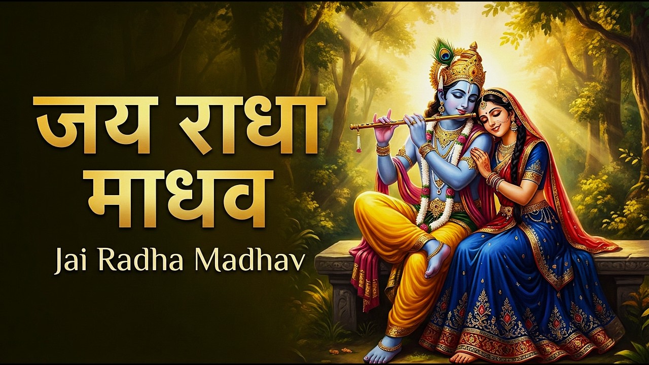 जय राधा माधव जय कुंज बिहारी | Jay Radha Madhav | Radha Krishna Bhajan | Lofi Devotional Song