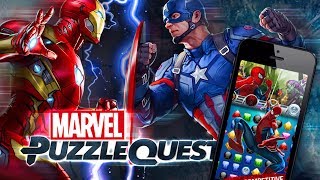 Marvel Puzzle Quest - HOMEM-ARANHA, HOMEM DE FERRO E OUTROS HERÓIS NOS CELULARES