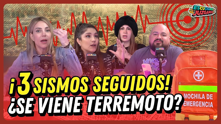 ¡3 SISMOS SEGUIDOS! ¿SE VIENE TERREMOTO? | ESCUCHAMOS Y JUZGAMOS | MARTES 17 DE JUNIO