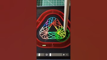 😘 How many rotations did the pen make in total ⚡ Spirograph Art 🎨 #spirograph #art 28