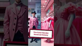 Pink Was For Boys The Shocking History of Gendered Colors #shorts