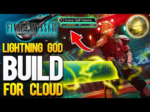 This Combo Shouldn't Be Possible! Final Fantasy 7 Rebirth Ultimate God of Thunder Build for Cloud