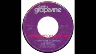 The Persians - I Cant Take It Anymore - GWPs Grapevine