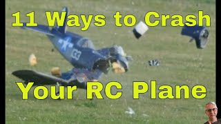 11 Ways to Crash Your RC Plane