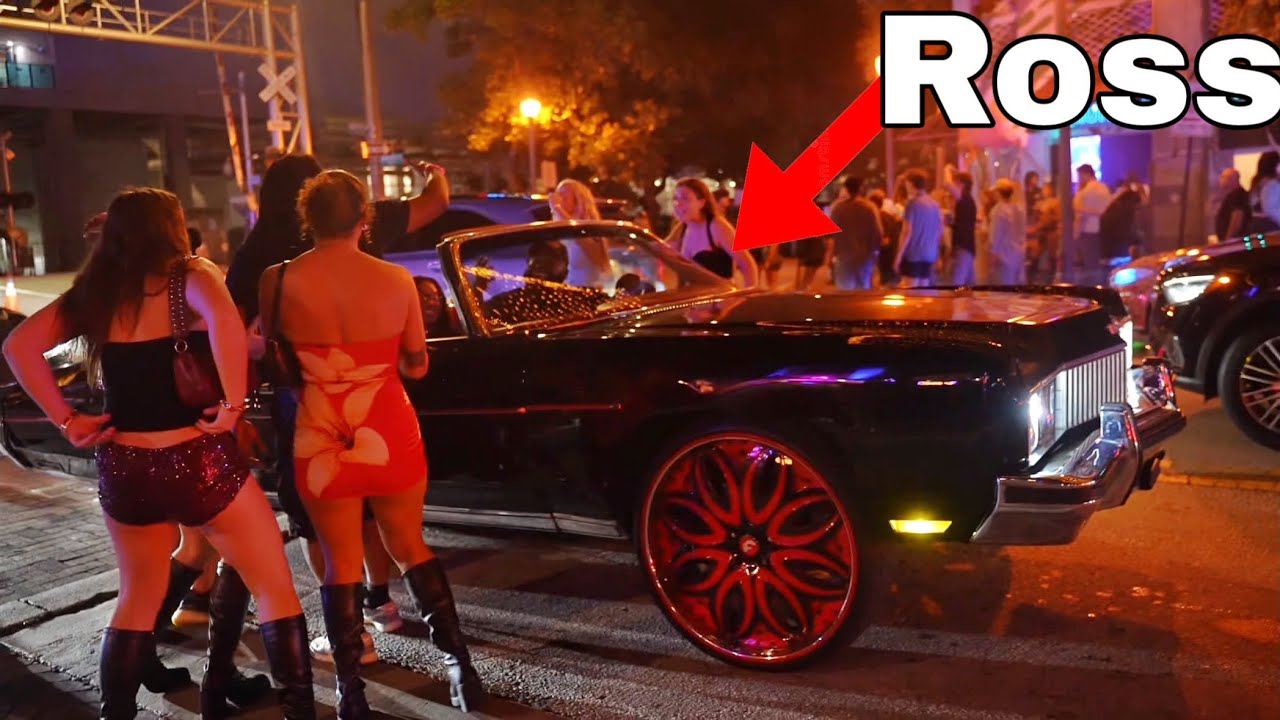 Rick Ross pulls up Cutlass Supreme Bumping Kodak Black