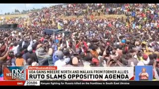 President Ruto warns rivals of bigger defeat in 2027 elections