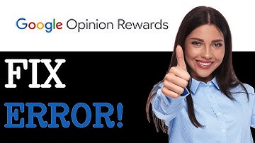 How To Fix Setup Encountered An Error Google Opinion Rewards (2025)