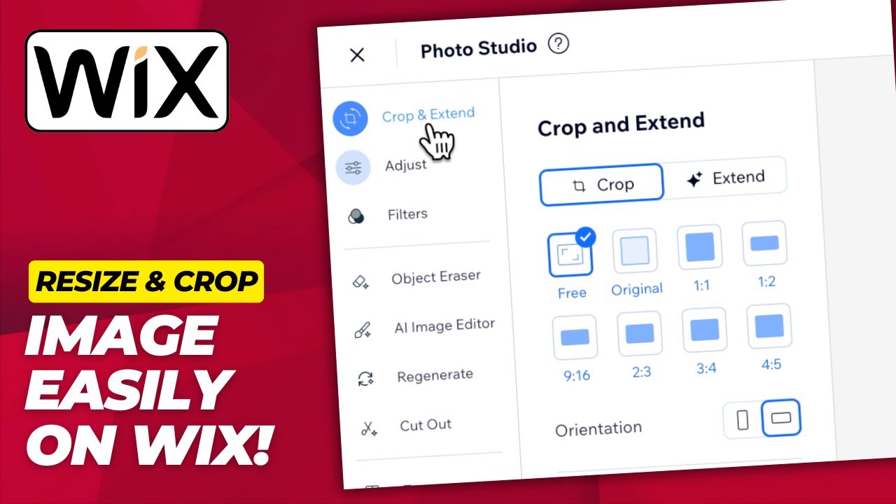 How to Resize or Crop Images on WIX! - 2026 (Step by Step WIX Guide ...