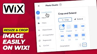 How to Resize or Crop Images on WIX! - 2025 (Step by Step WIX Guide)