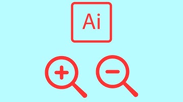 How to Zoom In and Zoom Out Adobe Illustrator or Ai  #illustrator