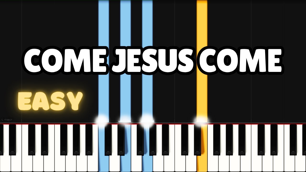 CeCe Winans - Come Jesus Come | EASY PIANO TUTORIAL BY Extreme Midi