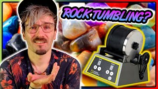 Tumbling Rocks Into Crystals? National Geographic Rock Tumbler