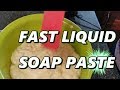 FAST🕰️ 10 min. Countertop Cocoa Butter 🍫Liquid Soap Paste Chatty Version🛀  UG2LS Recipe Review