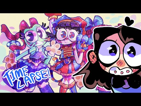 “TADC CATGIRLS” - Art Timelapse/Speedpaint