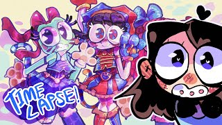 “TADC CATGIRLS” - Art Timelapse/Speedpaint
