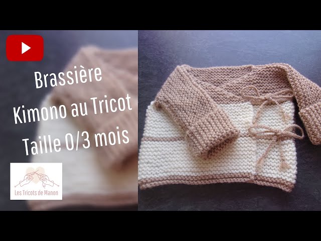 gilet kimono bebe tricot