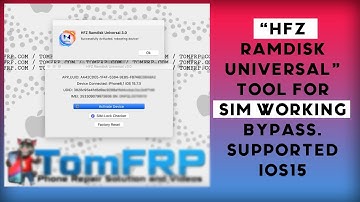 ✅ HFZ RAMDISK UNIVERSAL TOOL FOR HELLO MODE Activator WITH SIGNAL 📱
