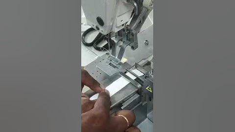 Kaiyu Strap Folding & Bartacking Machine