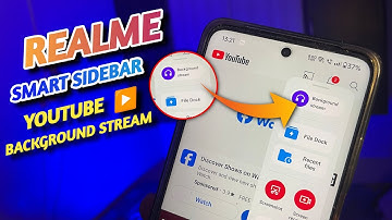 Realme Smart Sidebar background Stream Not working Ft. Realme C55