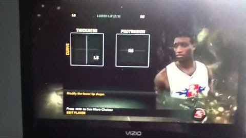 How to create JaJaun Johnson on NBA 2k11