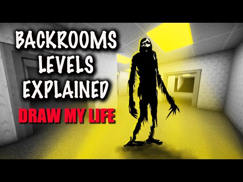 The Backrooms Levels Explained : Draw My Life 